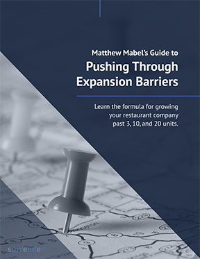 Matthew rachel's guide to pushing through expansion barriers.