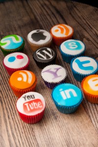 Social Media Cupcakes