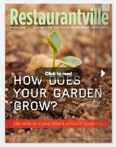 Restaurantville magazine cover